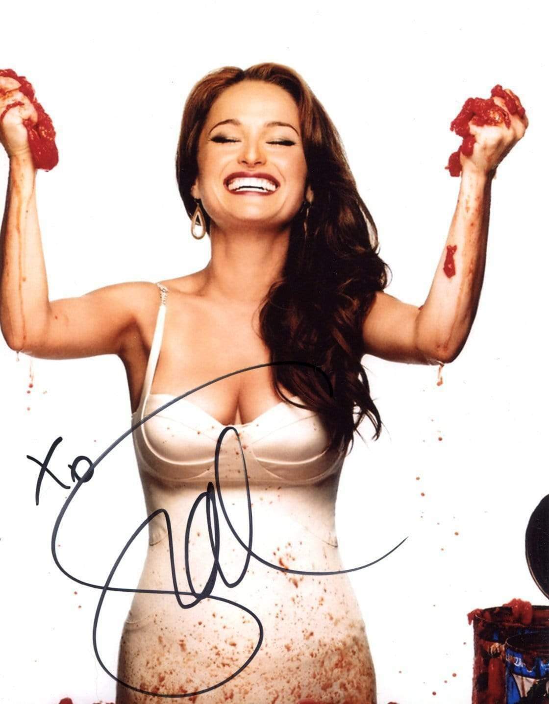 Giada De Laurentiis TV PERSONALITY autograph, signed Photo Poster painting