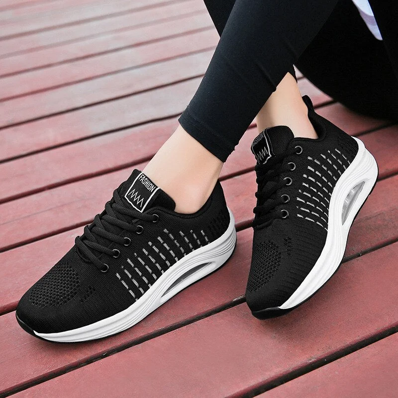 New Sneakers Women Vulcanized Woman Shoes Female Platform Women's Casual Ladies Fashion Footwear Plus Size