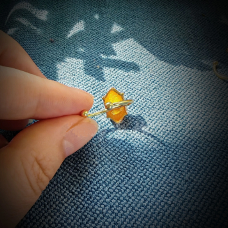 Zelda Rupee Shaped Ring