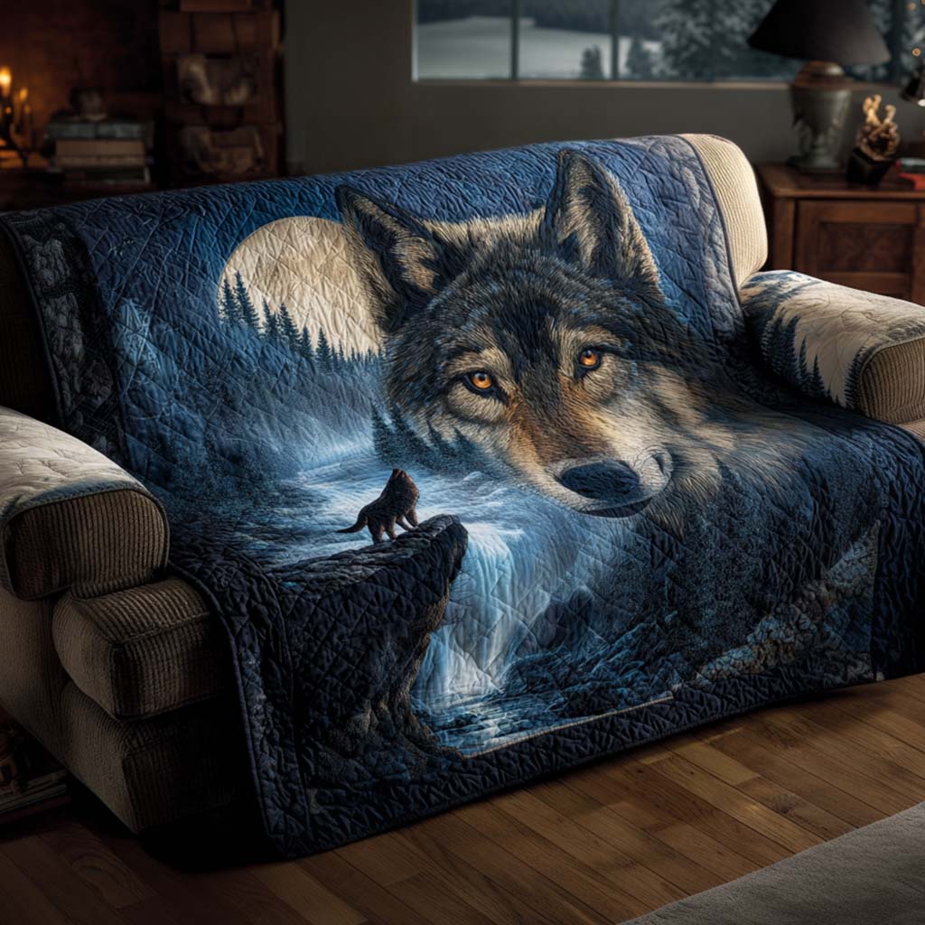 Furry Guardian Quilted Sofa Cover NCU0NT11009 everthome