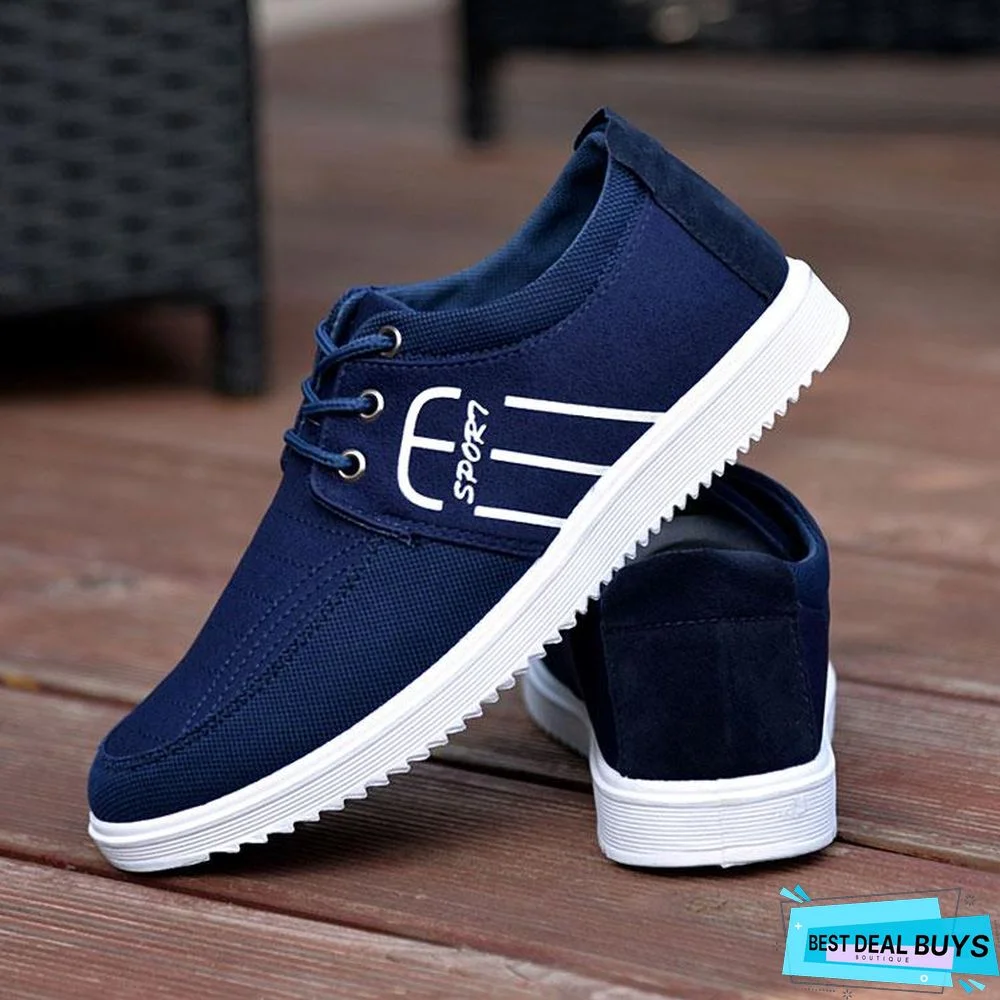 Casual Shoes Men Breathable Canvas Shoes For Men Fashion Espadrilles Men Flats Casual Trainers Men Footwear