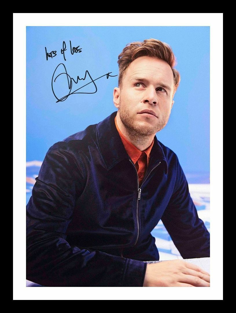 Olly Murs Autograph Signed & Framed Photo Poster painting 7