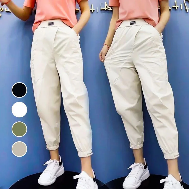 Women’s Casual Loose Cropped Jogger Pants