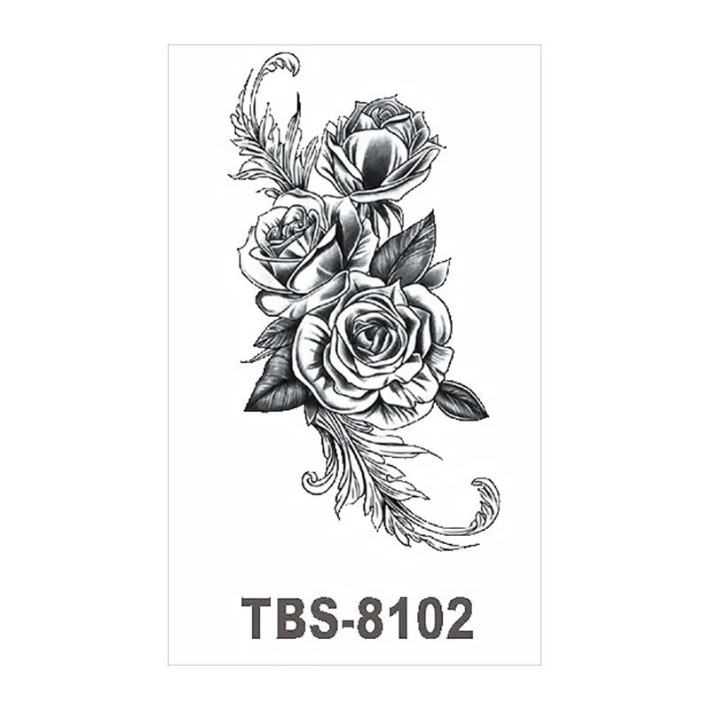 Temporary Tattoo For Women Stickers On The Chest Fashion Fake Tattoos Woman Tatoo Sticker Tatoos Men Body Art Waterproof Tattoo