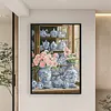 Porcelain Camellia-11CT Stamped Cross Stitch 50*70cm/19.69*27.56in(Big Size)