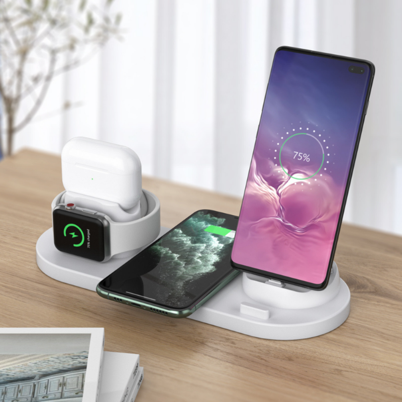 6 in 1 Multifunction Wireless Charging Stand