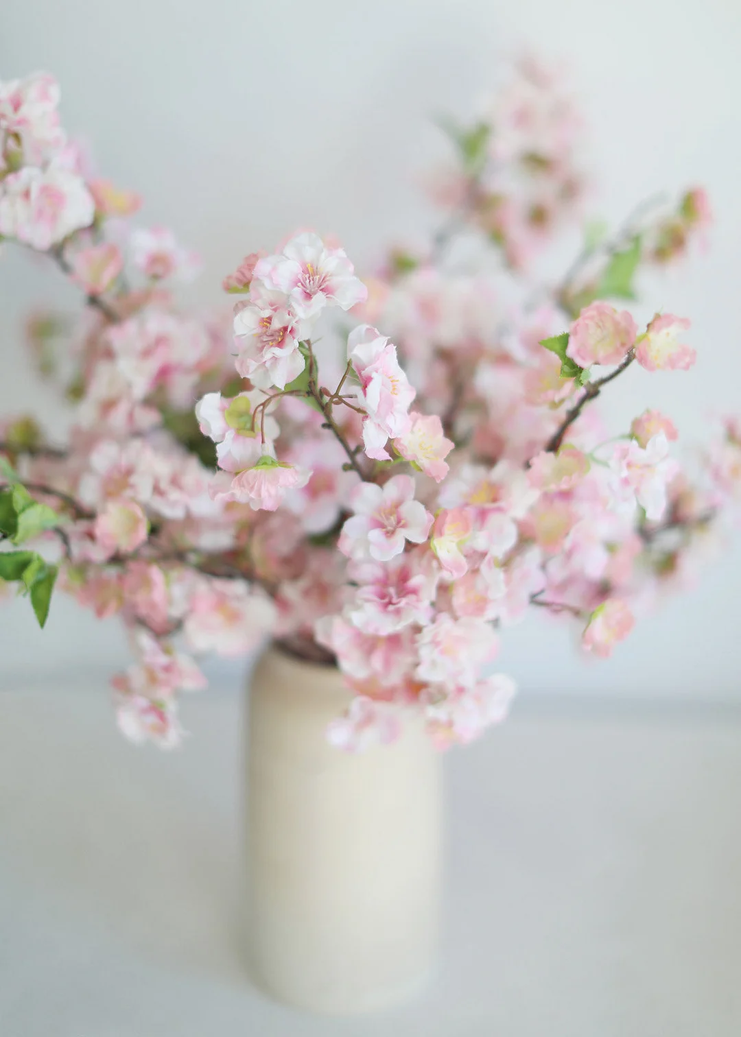 Artificial Baby Cherry Blossom Branch - 18"
