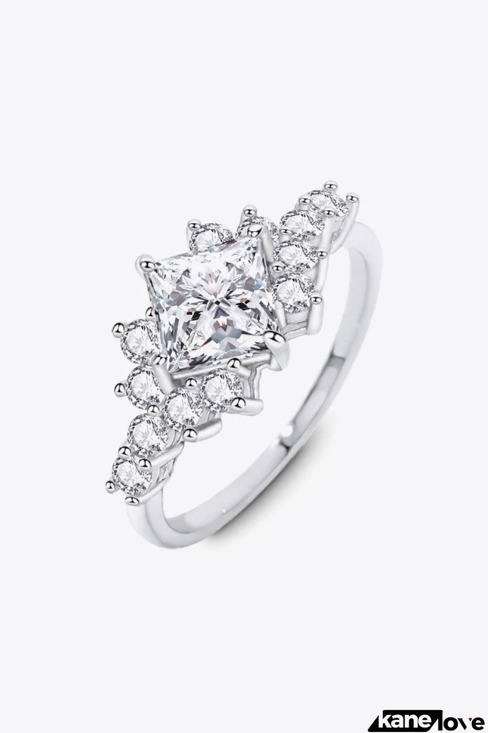 1.38 Carat Moissanite Ring