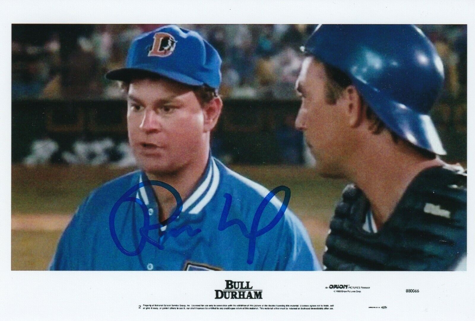 Robert Wuhl REAL hand SIGNED 4x6 Bill Durham Movie Photo Poster painting #1 COA Autographed