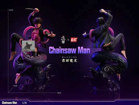 1/6 Scale Hirofumi Yoshida - Chainsaw Man Statue - Zaonie Studios