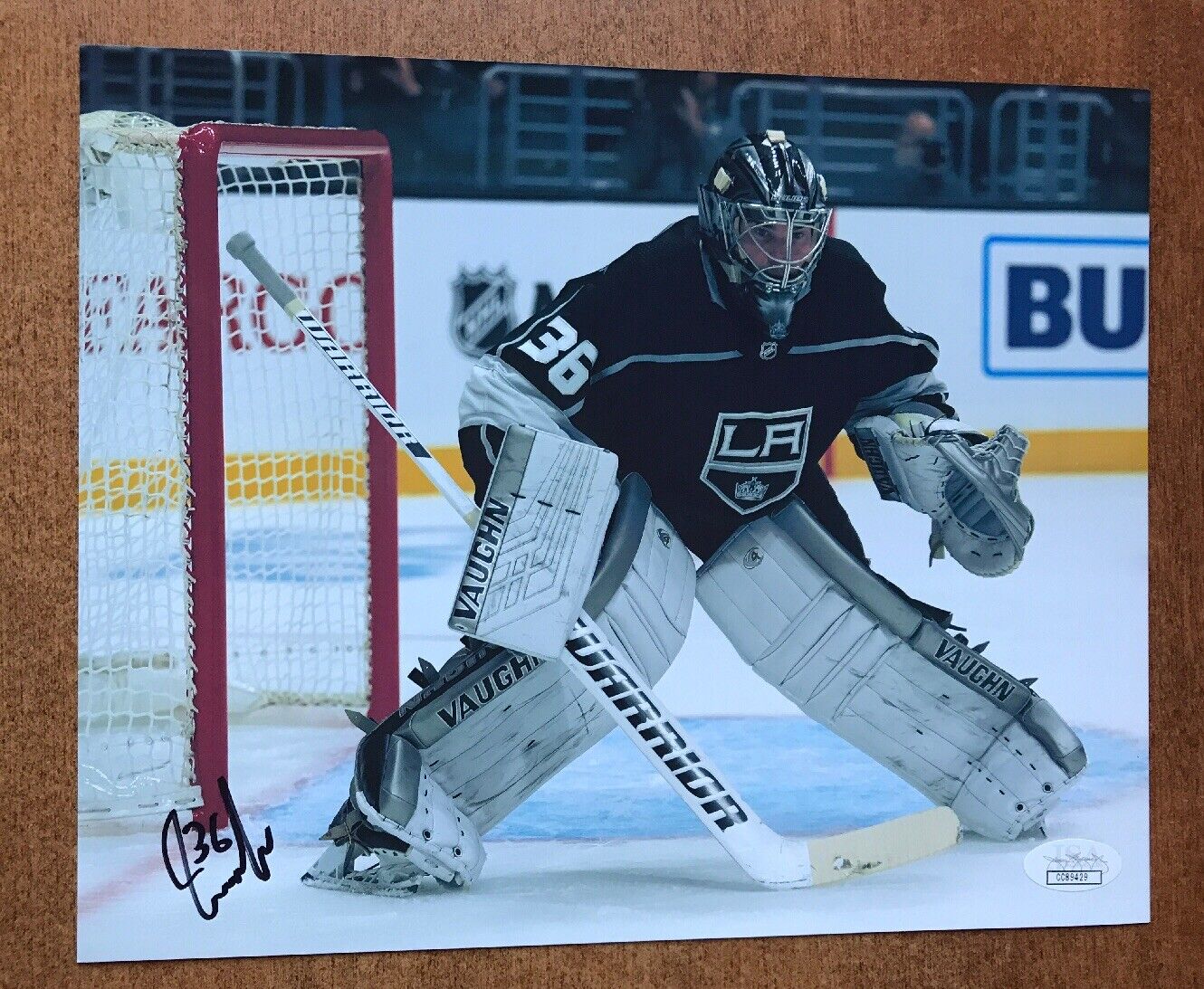 ~~ JACK CAMPBELL Authentic Hand-Signed Los Angeles Kings