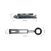 Magnetic Bracket Folding Rotating Aluminum Alloy Desktop Tripod