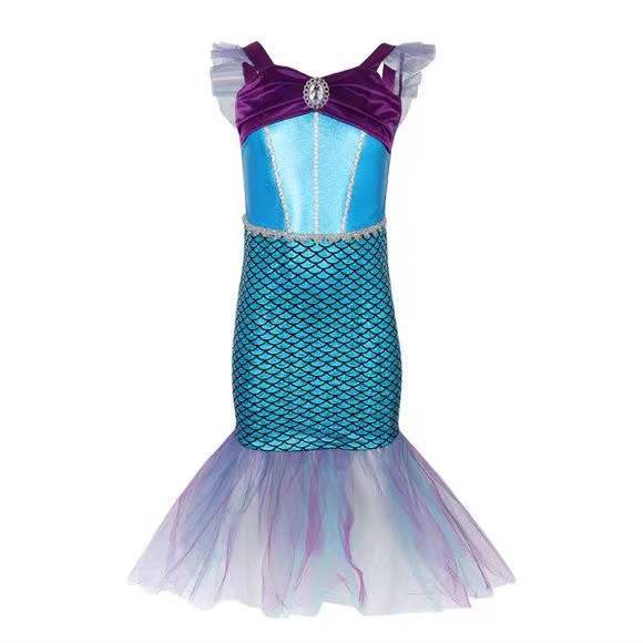 Enchanting Mermaid Princess Dress 2021 - Elegant Girls Spring/Summer Attire