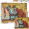 Diamond Painting -5D Full Square Drill Boot(50x40cm)