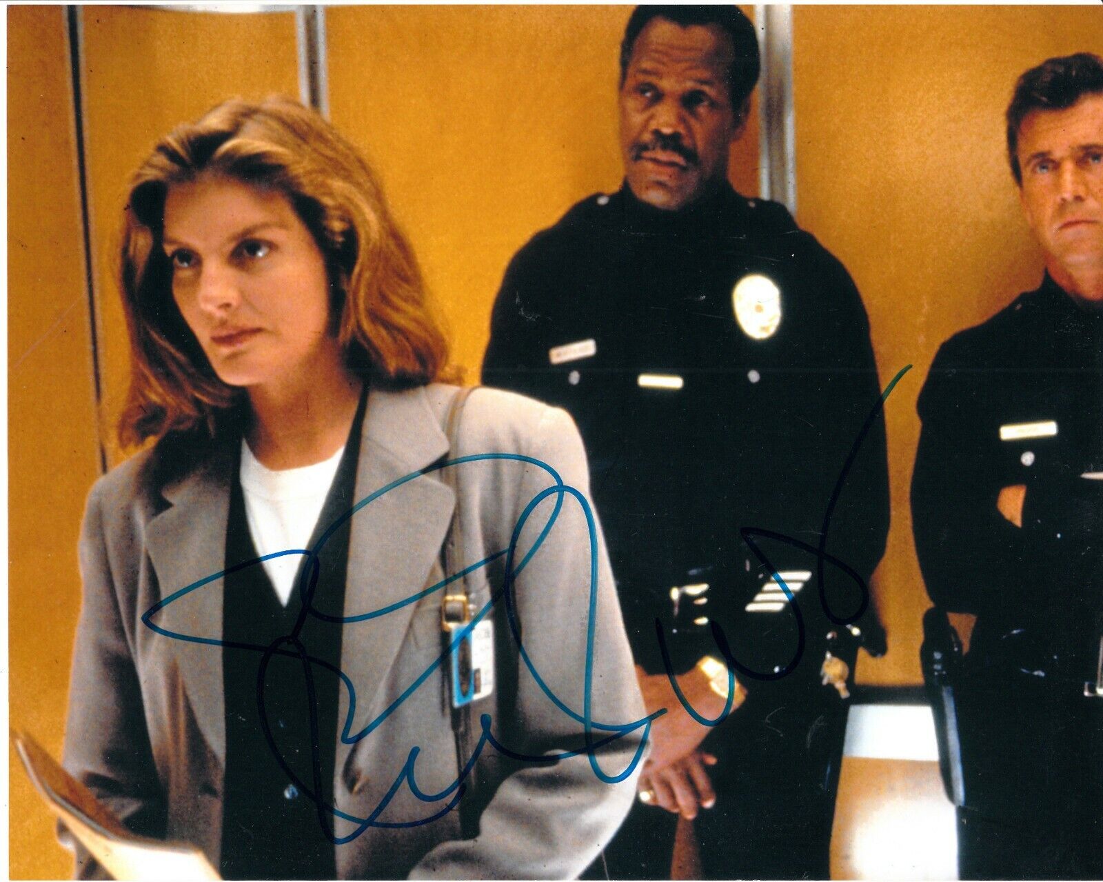 RENE RUSSO SIGNED LETHAL WEAPON Photo Poster painting UACC REG 242