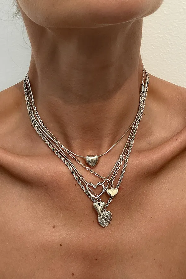 Fashionable Multi-layer Sweet Alloy Necklace