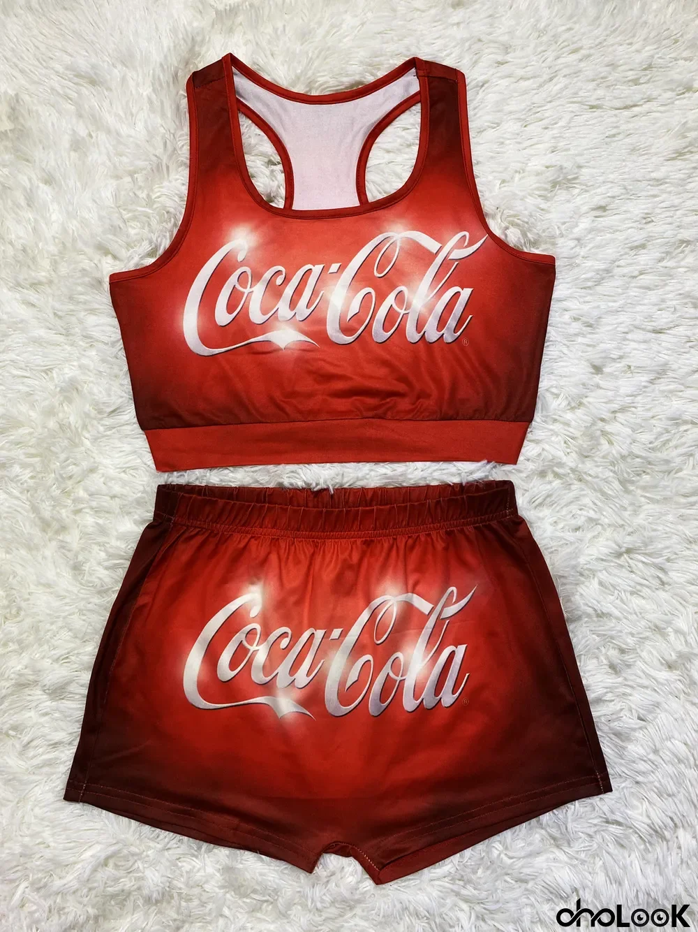Sexy Printed Tank Tops And Shorts 2 Piece Sets