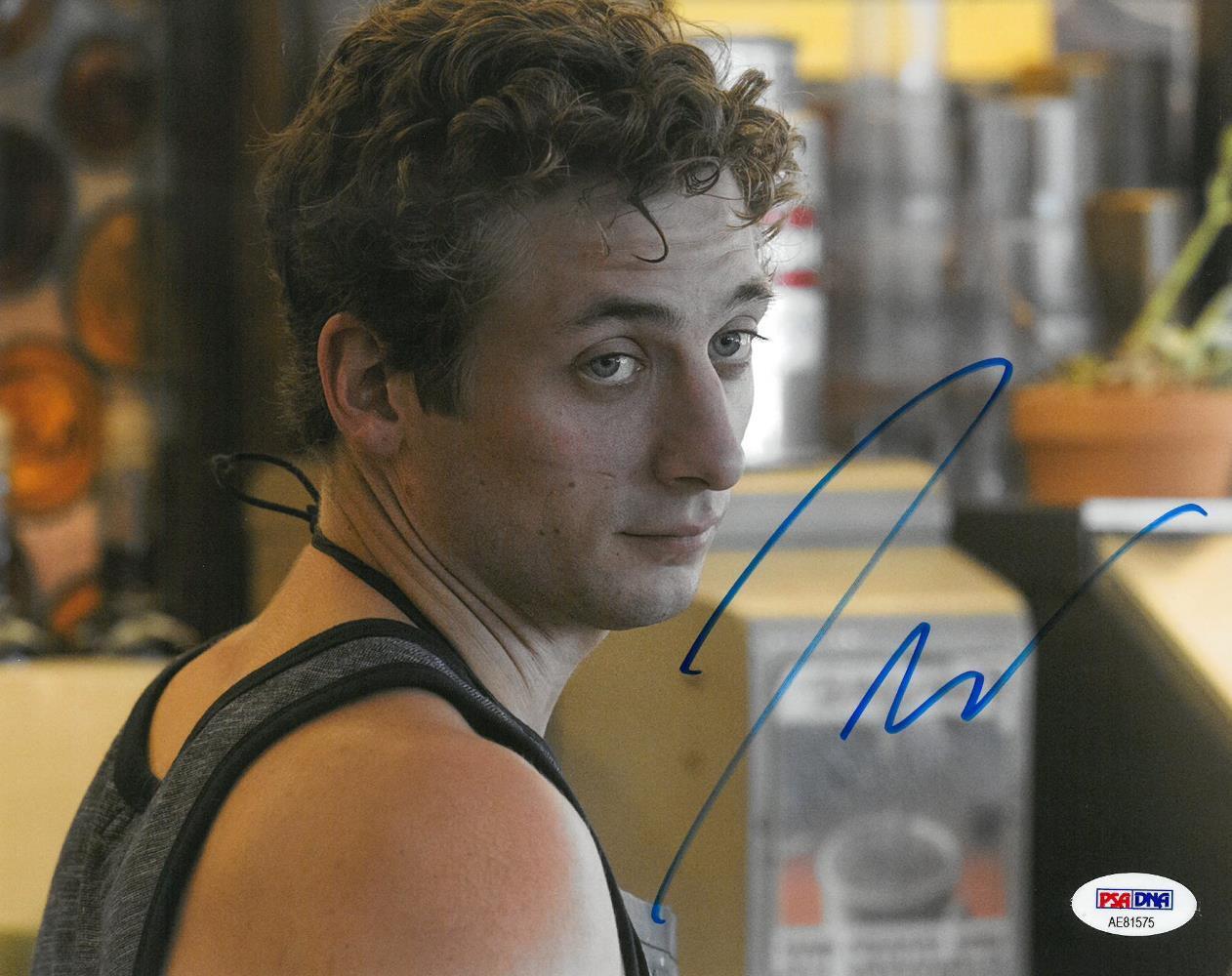 Jeremy Allen White Signed Shameless Autographed 8x10 Photo Poster painting PSA/DNA #AE81575