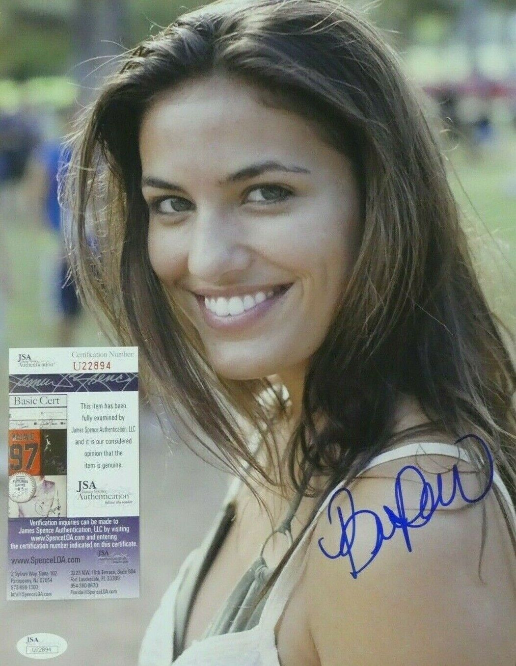 Breanne Racano Actress Hand Signed Autograph 11x14 Photo Poster painting with JSA COA