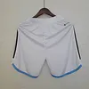 2022 FIFA World Cup Argentina National Team Jersey Home Shorts White