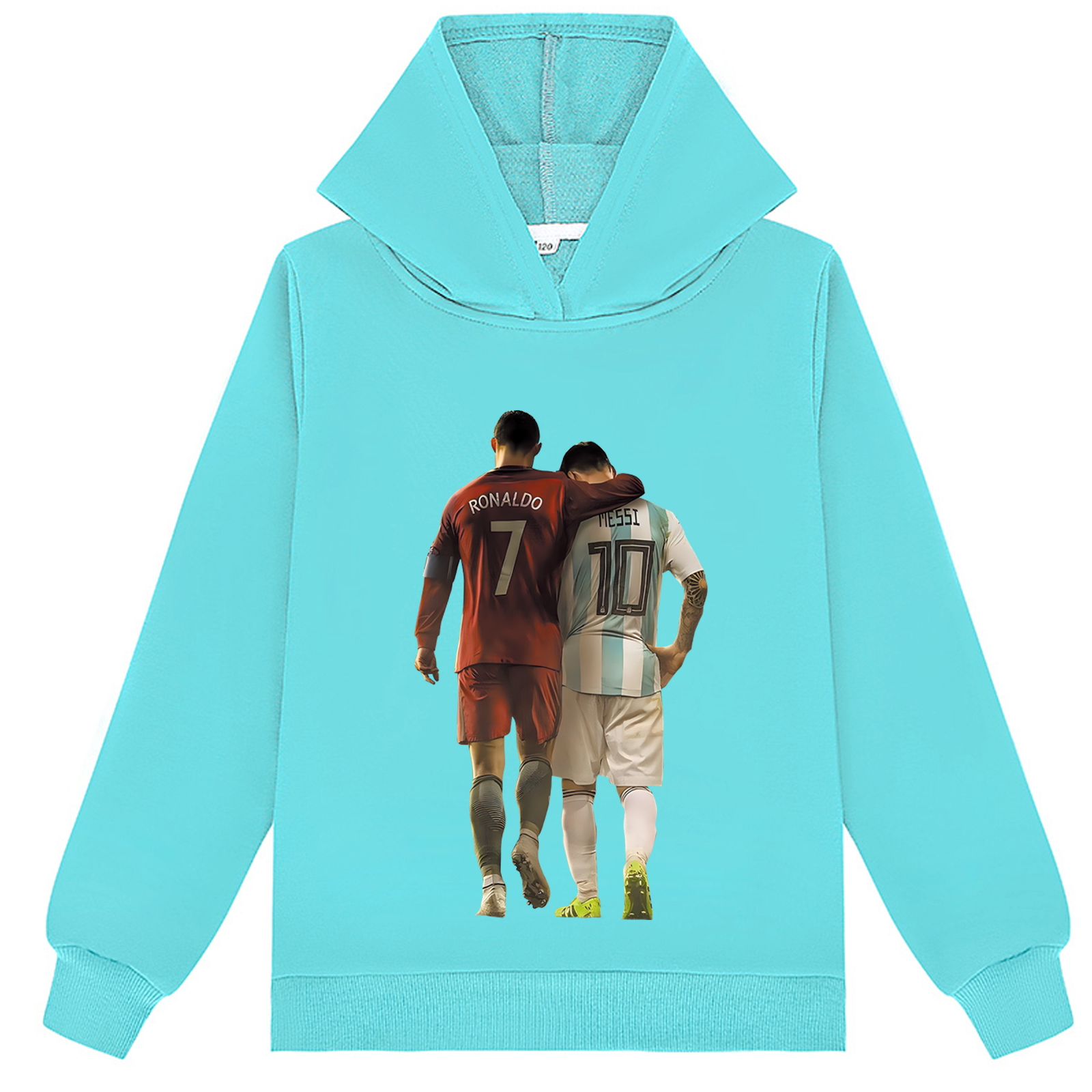 Mayoulove Cristiano Ronaldo Hoodie for Kids - Stylish Sweatshirt for Boys  Girls, Perfect Gift for Young Fans-Mayoulove