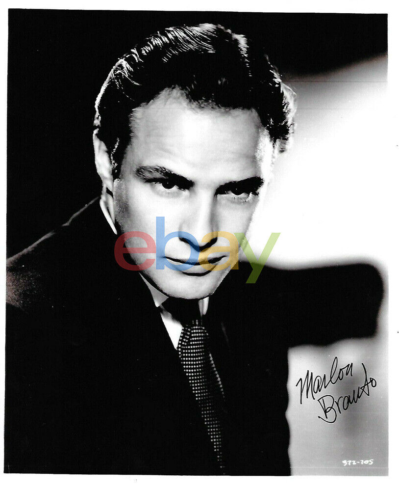 MARLON BRANDO signed 8 x 10 Photo Poster painting autographed reprint