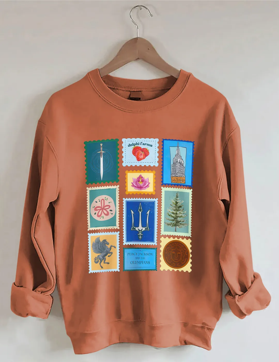 Vintage Stamp Loves Sweatshirt