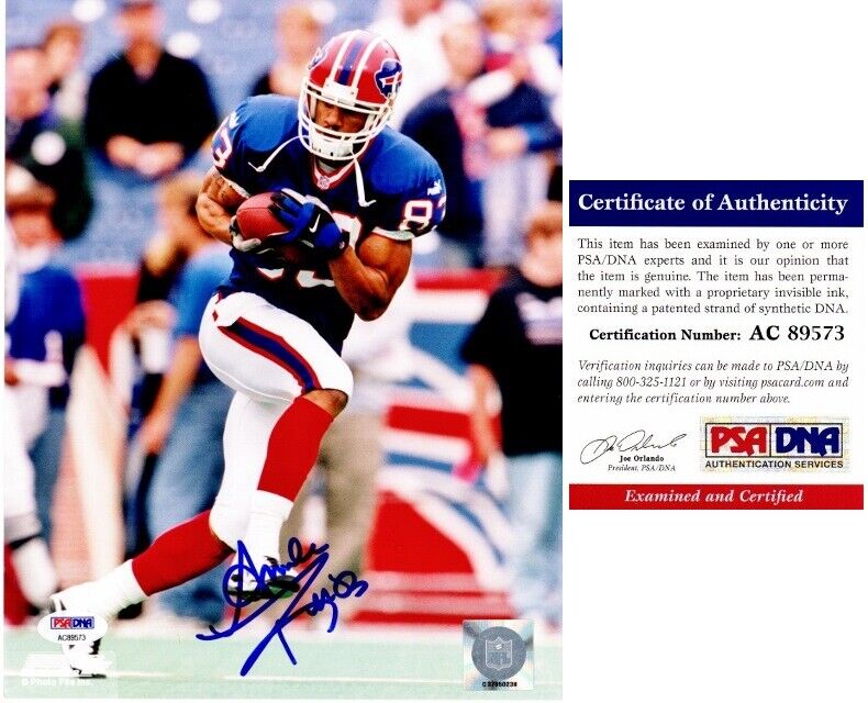 Andre Reed Signed - Autographed Buffalo Bills 8x10 inch Photo Poster painting - PSA/DNA