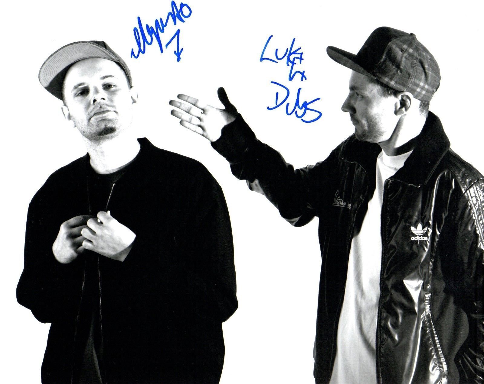 GFA Electronic DJ Duo * HERMITUDE * Signed 8x10 Photo Poster painting AD5 COA