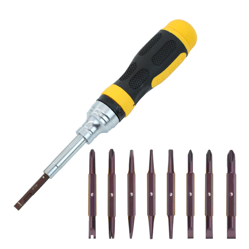 

Multifunctional S2 Screwdriver Set with Bits Electrician Screw Driver Tools, 501 Original