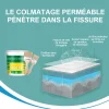 Adh&eacute;sif Scellant Innovant P&acirc;te Solide Polyur&eacute;thane Rev&ecirc;tement Imperm&eacute;able