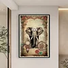 (Multi-Style) Animal Retro Poster-11CT Stamped Cross Stitch 40*60cm/15.75*23.62in (Big Size)