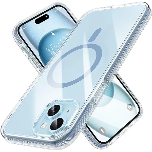 ProCaseMall iPhone 15 Plus Case - Compatible with MagSafe-Blue