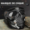 Masque de route avec lunettes en forme de cr&acirc;ne
