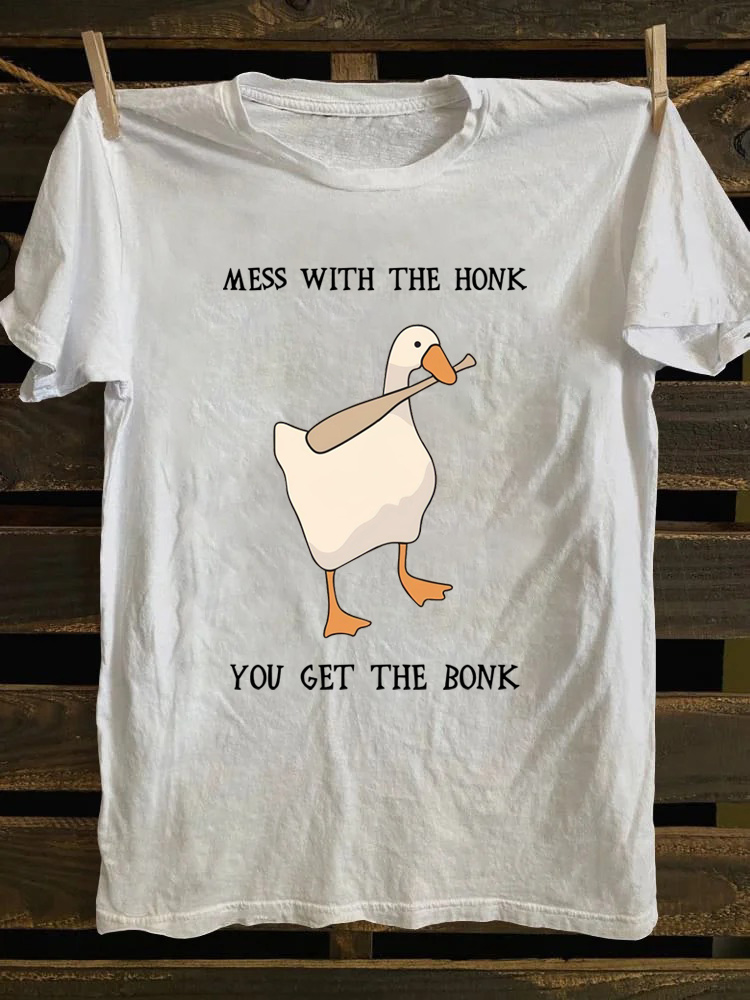 Mess With The Honk You Get The Bonk T-shirt