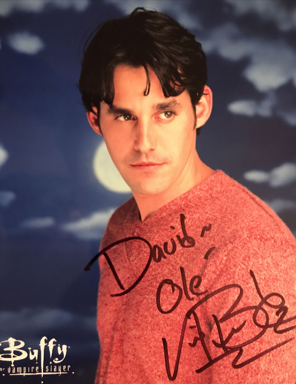 Nicholas Brendon Buffy the Vampire Slayer BtVS Hand Signed / Autographed Photo Poster painting