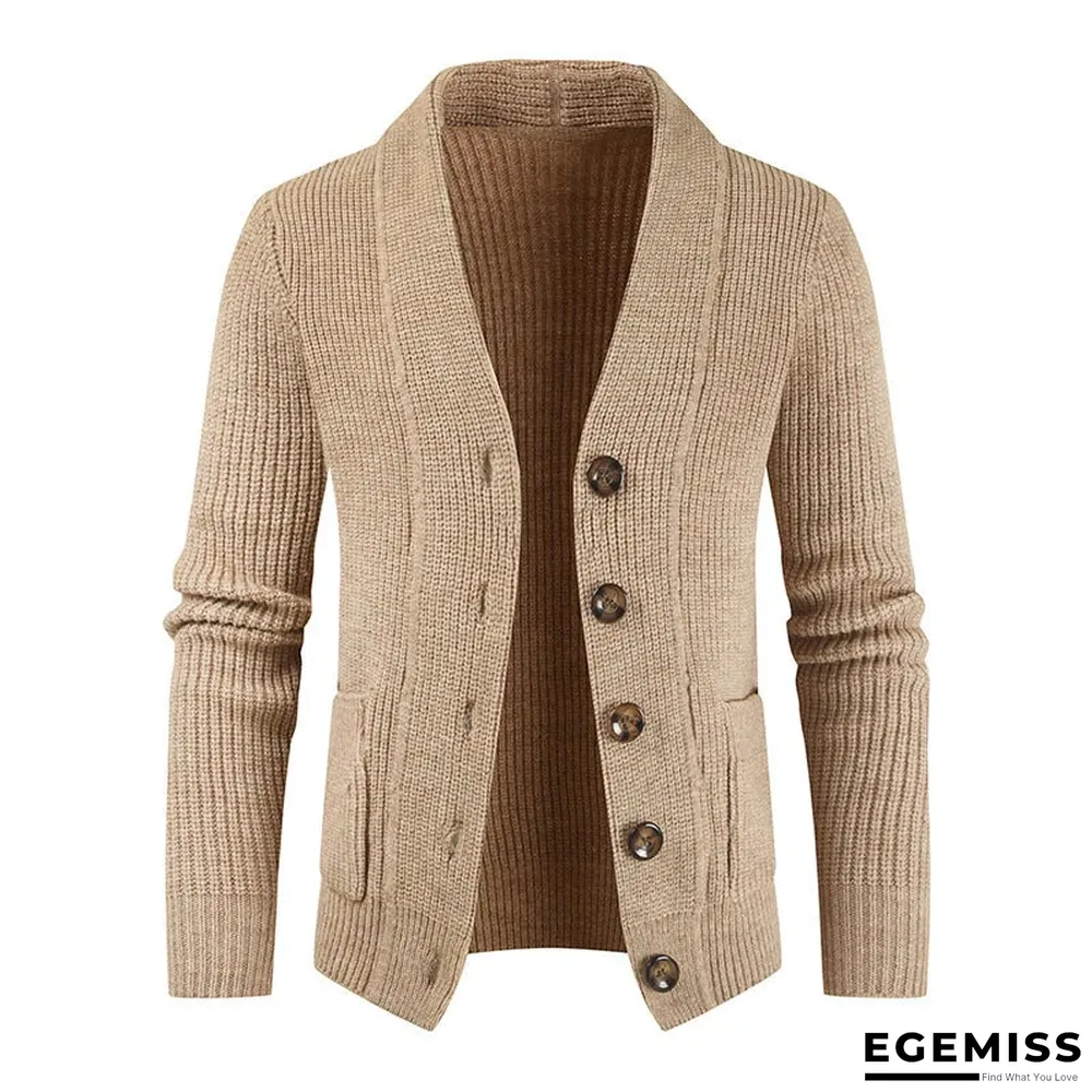 Casual Long Sleeve Slim Fit Men's Sweater | EGEMISS