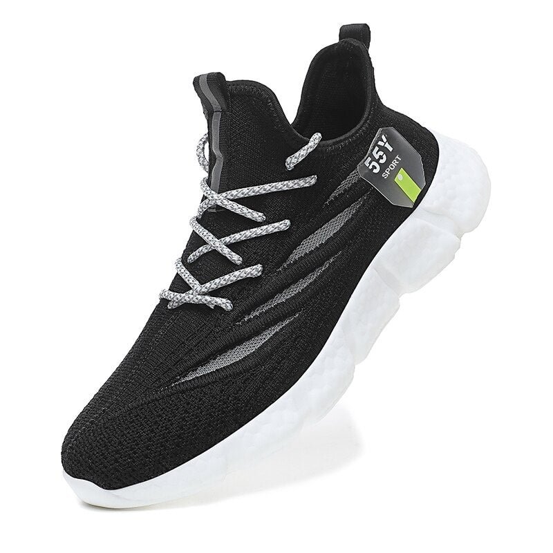 YRZL Sneakers for Men Mesh Breathable Running Sports Shoes Tennis Hombre Zapatos De Hombre Men's Casual Shoes Sneakers