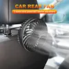 USB Car Fan 360 Rotatable Rear Seat Fan Car Cooling Fan for Sedan SUV Truck Van