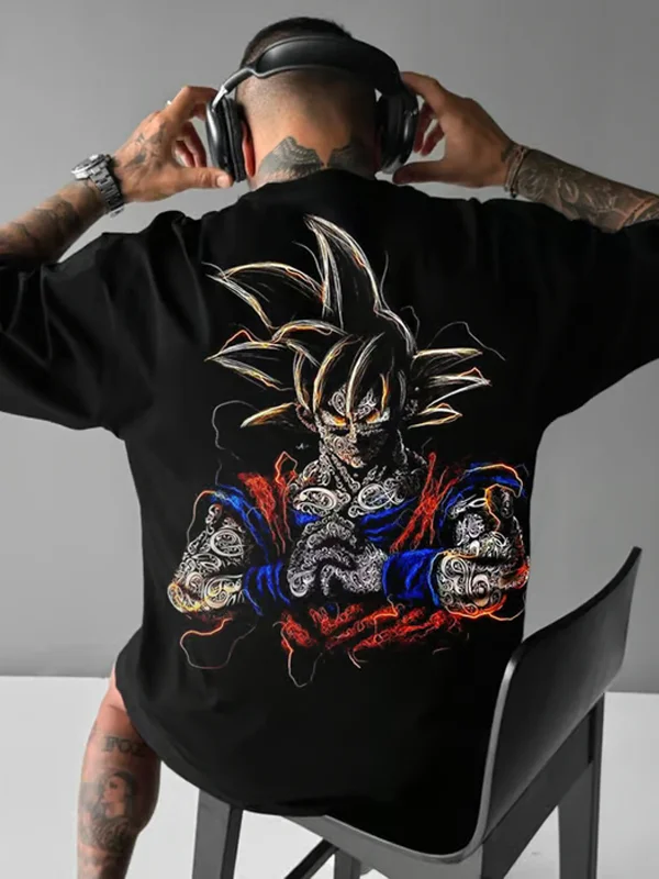 Men's Fashionable Dragon Ball Goku T-shirt