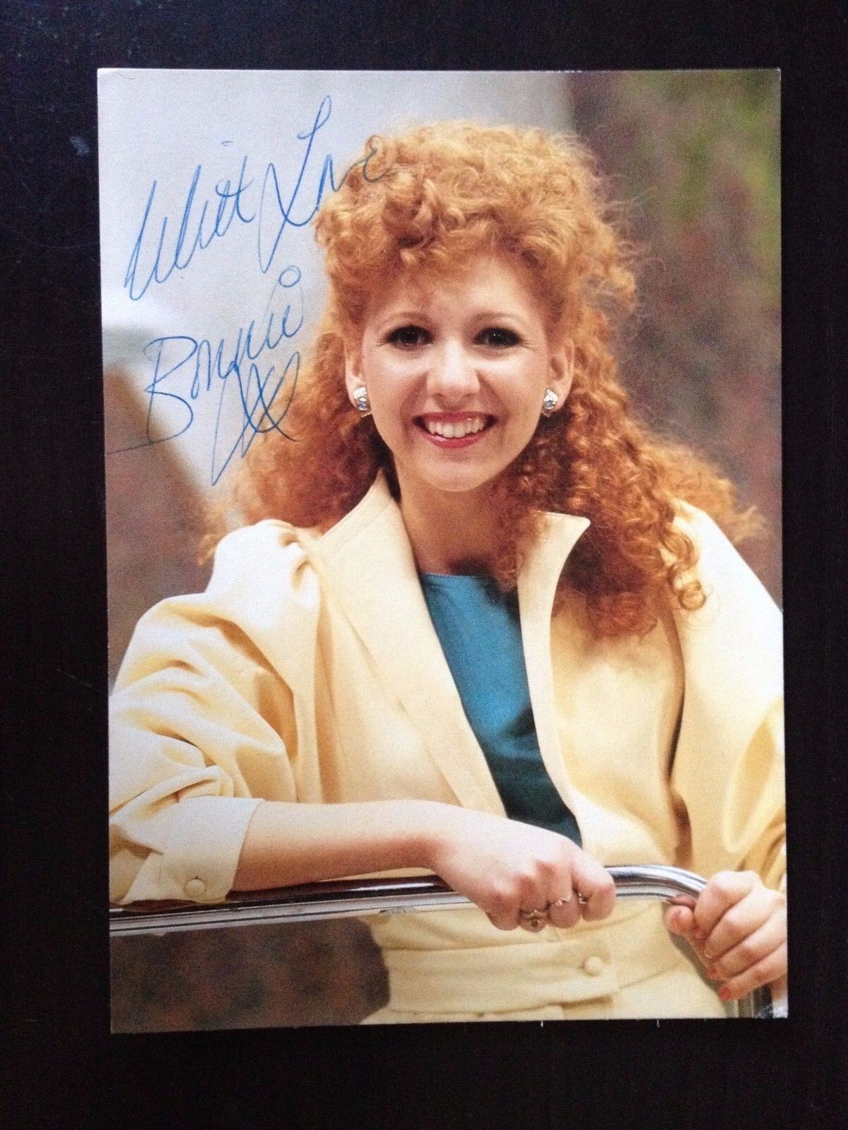 BONNIE LANGFORD - DR WHO ACTRESS - EXCELLENT SIGNED Photo Poster paintingGRAPH