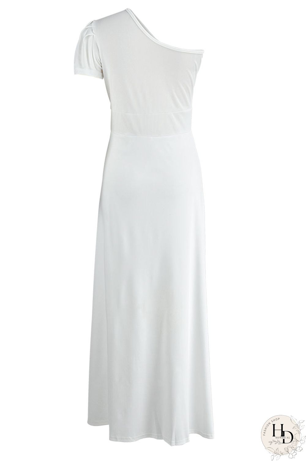 Tangerine Casual Solid Patchwork Asymmetrical Oblique Collar Skinny Jumpsuits