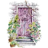 (Counted/Stamped) 14CT Spring Gate-Cross Stitch 27*36cm/10.63*14.17in(Brand)