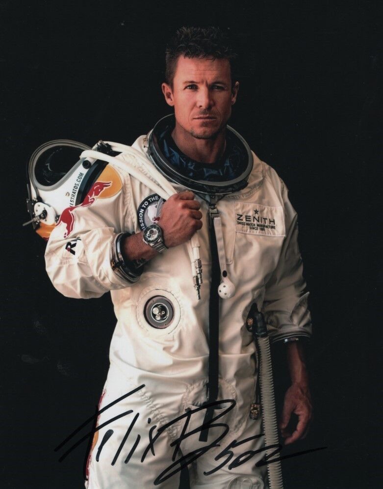 FELIX BAUMGARTNER signed autographed Photo Poster painting SKYDIVER BASE JUMPER DAREDEVIL