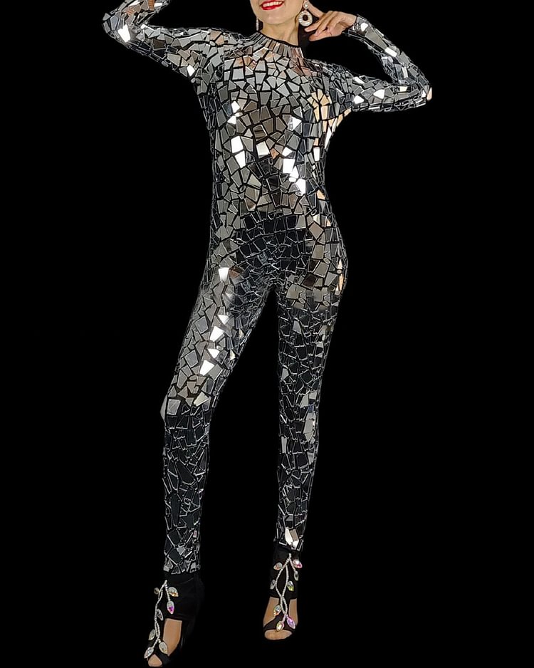 Miracle Mirrored Disco Bodysuit