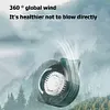 [US Local Warehouse] Bladeless Hanging Fan 3 Speeds Portable Cooling Fan for Outdoor Sports (Green)