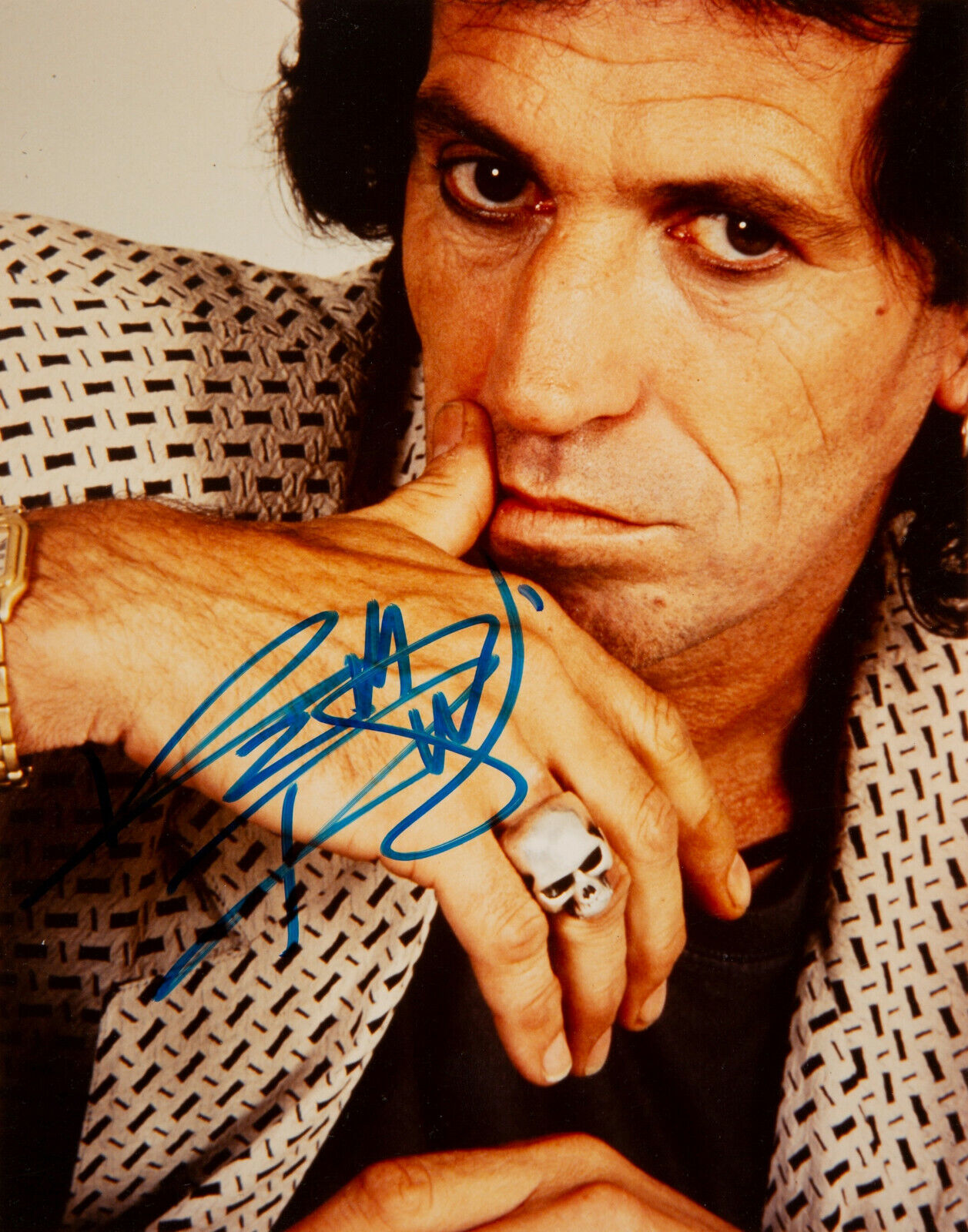 KEITH RICHARDS Signed Photo Poster paintinggraph Rock Guitarist Composer ROLLING STONES preprint