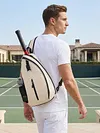 Oxford Cloth Sling Bag Waterproof Simple Shoulder Bags Large Capacity Versatile Crossbody Bag for Sports And Outdoor Family Outings