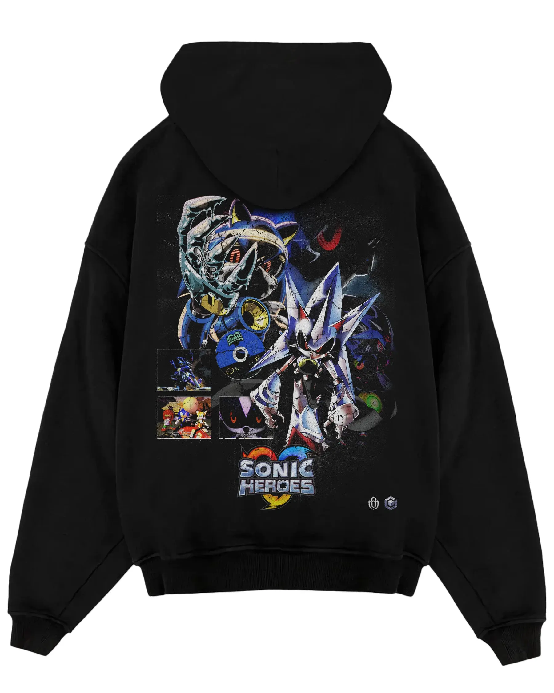 Video Games 'Sonic Heroes: Metal Sonic' Oversized Hoodie