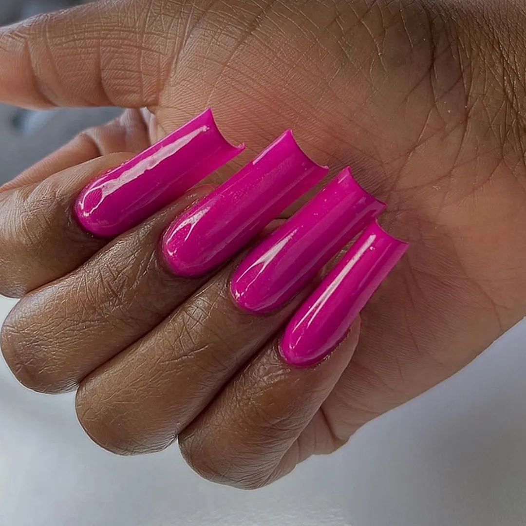 Churchf Churchf Pieces Of Fake Nails Wearing Nail Nail Patch Finished Product Can Be Removable Solid Color Ballet Nail Can Be Removable